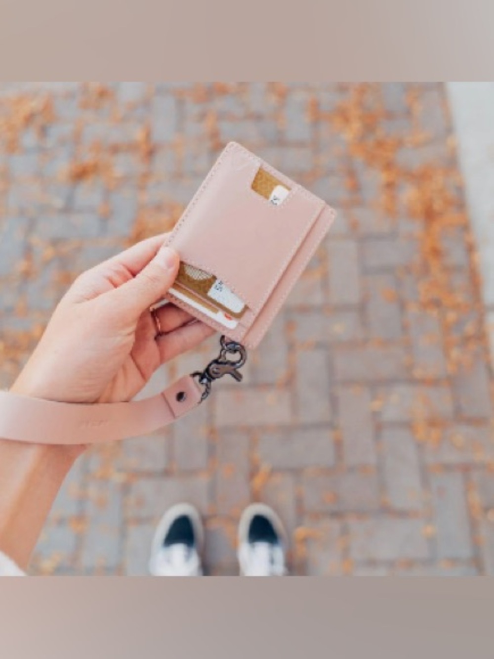 Andar Blush “The Denner” Wristlet Wallet